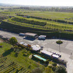 Immagine della discarica vista dall'alto.